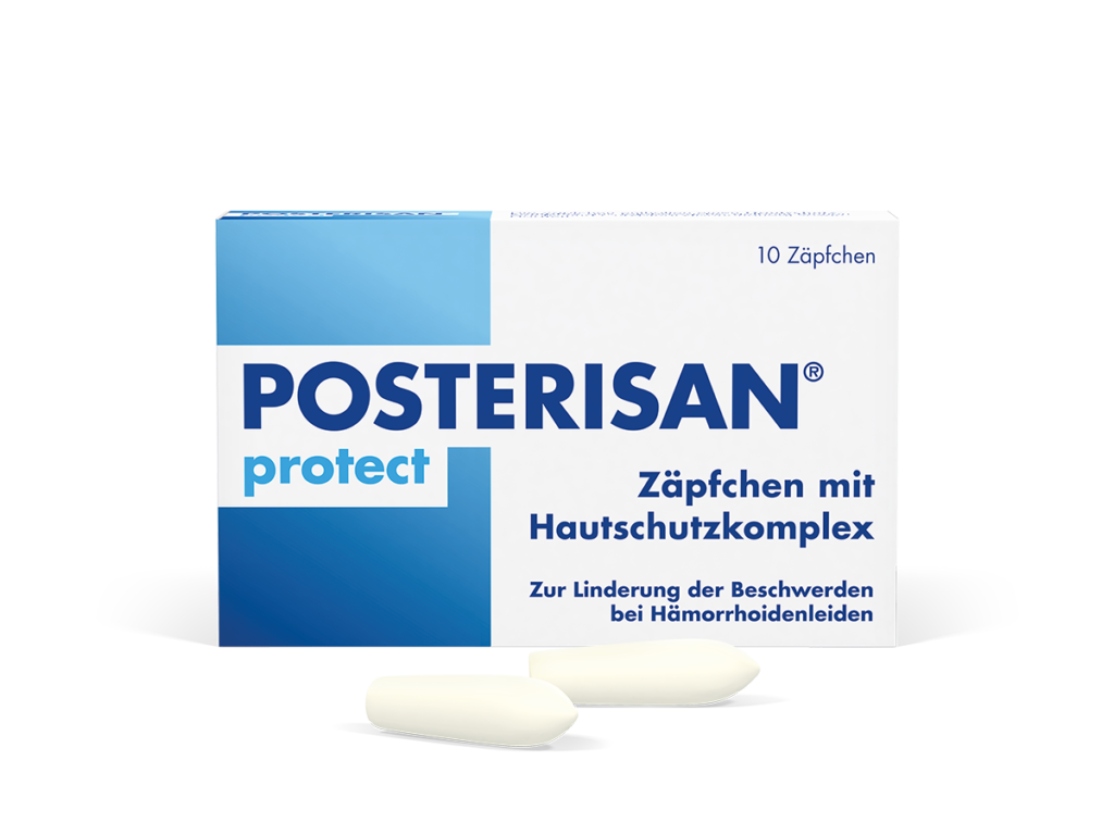 Posterisan protect Zäpfchen mit Hautschutzkomplex