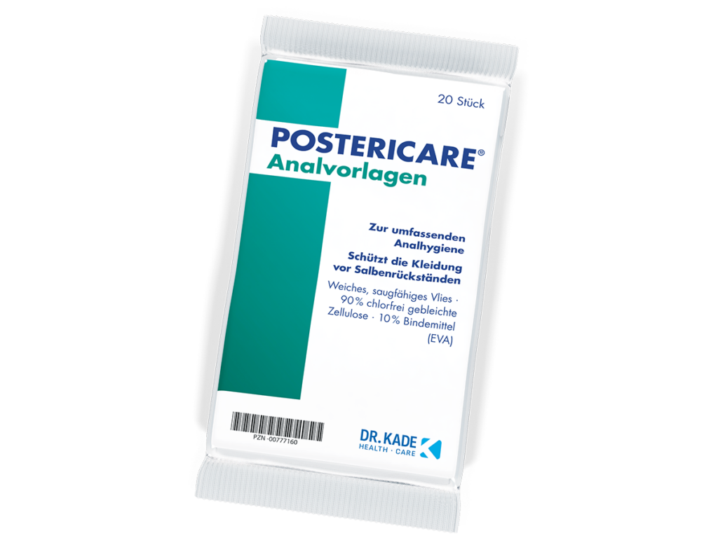 Postericare Analvorlagen Pack 20Stk